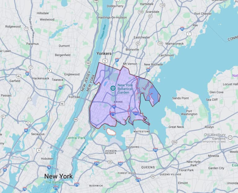 The Bronx Map